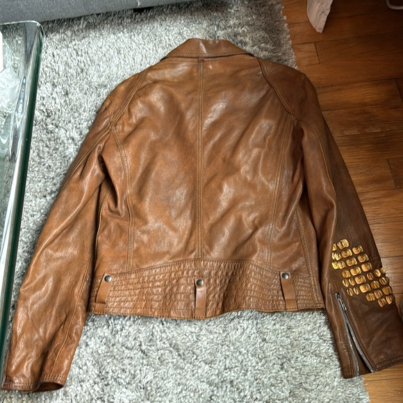 Men’s Cavalli Leather jacket - Picture 4 of 5